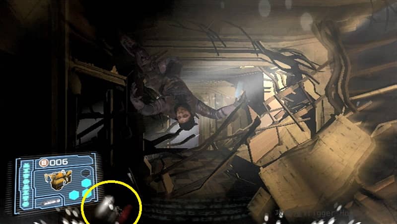 チャプター5の火炎放射器