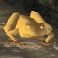 金のカエル