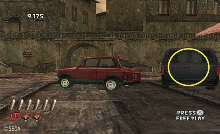 車の中